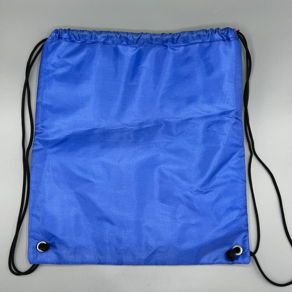 Geico Promo Drawstring Cinch Sack School Tote Gym Beach Travel Bag Blue NWOT - Picture 7 of 7